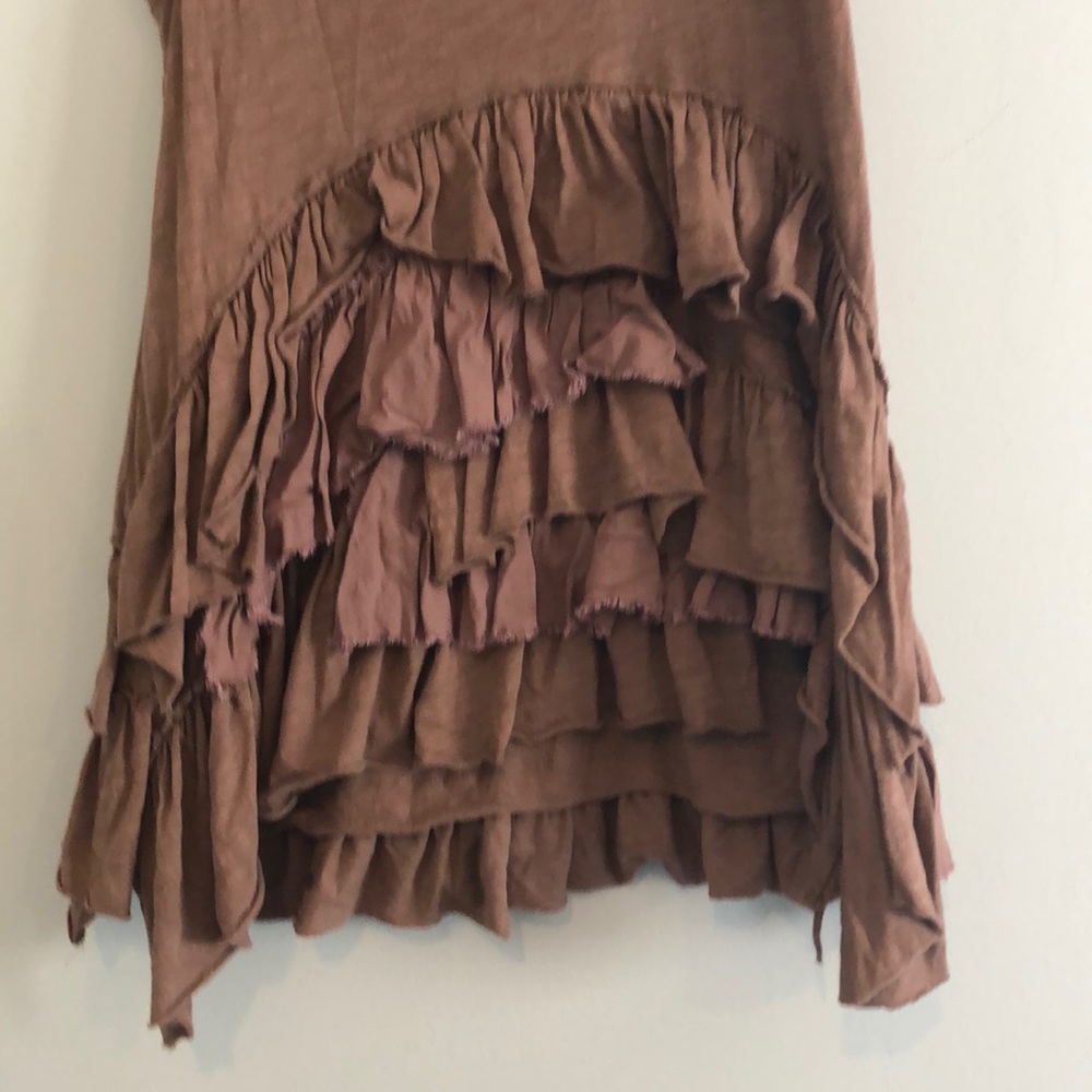 ANTHROPOLOGIE Ruffle Tank - Picture 3 of 6